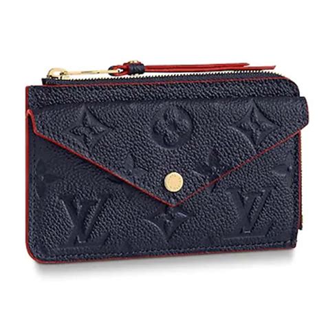 louis vuitton monogram empreinte leather card holder